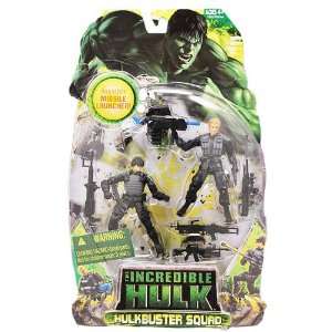  Incredible Hulk Movie Action Figure Hulk Buster 2 Pack 