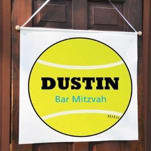    Bar Mitzvah Tennis Themed Custom Banner: Health & Personal Care