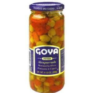 Goya Pitted Alcaparrado Manzanilla Olives 2 oz  Grocery 