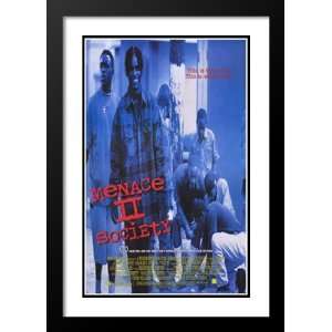 Menace II Society 32x45 Framed and Double Matted Movie Poster   Style 