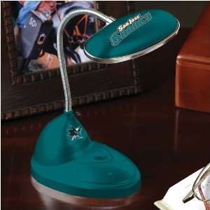  San Jose Sharks Teal LED Desk Lamp: Home Improvement