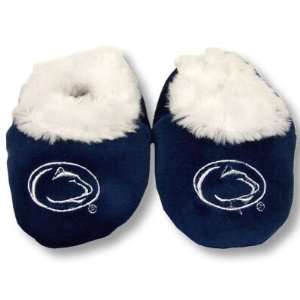 PENN STATE NITTANY LIONS OFFICIAL LOGO BABY BOOTIE SLIPPERS 12 24 MOS