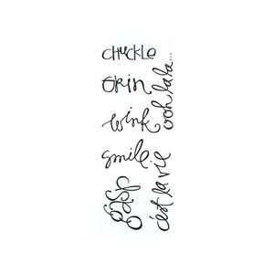  Heidi Swapp Silhouette Words Expressions Black Arts 