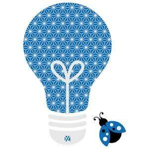  360 Wall Poster/Decal   Lady Bug Light Bulb (Oracle)