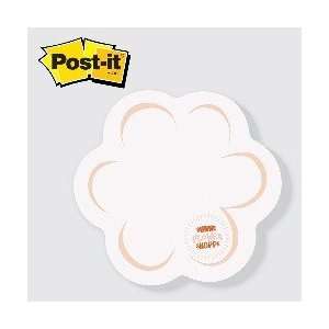   Post it(R) Die Cut Note. Flower. Large (25 Sheets/1 Color) Office