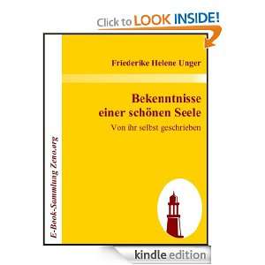   Von ihr selbst geschrieben (German Edition) Friederike Helene Unger