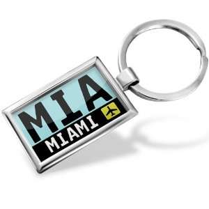 Keychain Airport code MIA / Miami country: United States   Hand 