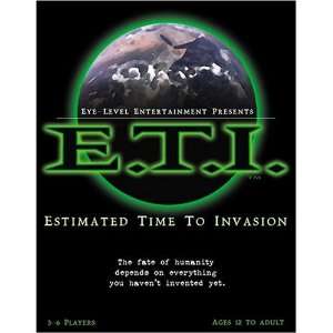  E.T.I. Estimated Time to Invasion Toys & Games