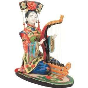 Xoticbrands Asian Chinese Ladies At Their Stringed Instruments 