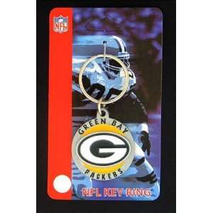  Green Bay Packers NFL Logo Key Ring: Sports & Outdoors