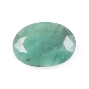   20 Ct Untreated Zambian Emerald Oval Shape Loose Gemstone Jewelry