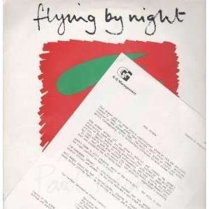    FLYING BY NIGHT LP (VINYL) UK BIG BRANCH 1986: PAUL HEYMAN: Music