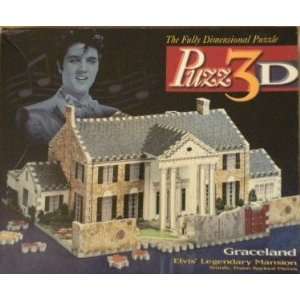 Puzz 3D Graceland Elvis Legendary Mansion Toys & Games