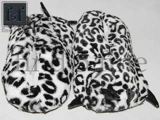   Leopard Monster Foot Slippers Animal Claw Winter Slippers F20049
