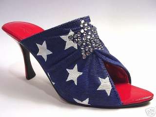 JTRS JUST THE RIGHT SHOE ~ STAR SPANGLED ~ NEW! Retired  