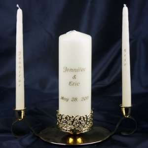  Your Special Day Unity Candle Set White/Ivory: Home 