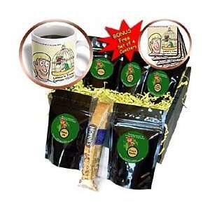 Londons Times Funny Society Cartoons   Miner Birds   Coffee Gift 