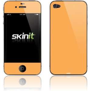   Smart Cover Orange Vinyl Skin for Apple iPhone 4 / 4S Electronics