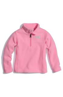The North Face Toddler Girls Glacier Quarter Zip Fleece Jacket Pink 