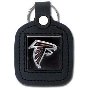  NFL Atlanta Falcons Keychain   Leather Fob Sports 