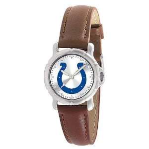  Gametime Indianapolis Colts Womens Brown Leather Watch 