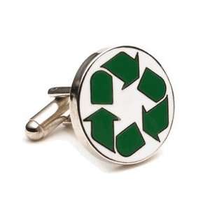 Recycle Symbol Cufflinks