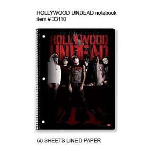  HOLLYWOOD UNDEAD 60 SHEET BAND PHOTO SPIRAL NOTEBOOK 