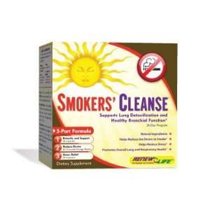  Renew Life Smokers Cleanse 3 part kit Health & Personal 