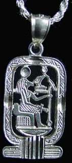 Anubis Egyptian Silver Pendant Ankh Egypt Charm Jewelry  