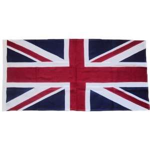 British Union Jack Flag (100% Heavy Cotton 3 X 5 Foot w/ Metal Hooks 