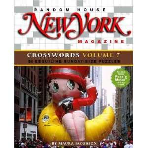  New York Magazine Crosswords Maura Jacobson Books