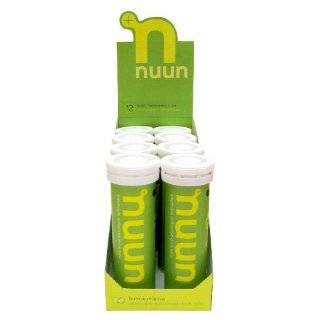 Nuun Active Hydration Lemon lime, 12 Count Tablets per Tube (Pack of 8 