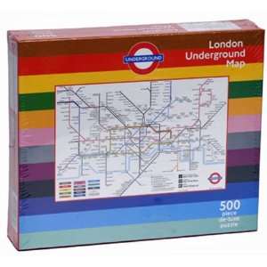  London Underground Map Jigsaw (ba) Toys & Games
