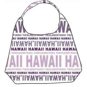    Hawaiian Handbag Robin Ruth White Purple City