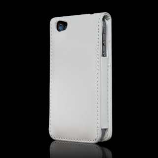 Flip PU Leather Case Cover Pouch for Apple iphone 4/4G/4S Verizon in 