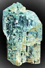 14ct Gemmy Blue Green AQUAMARINE Reynolds Mine, MA  