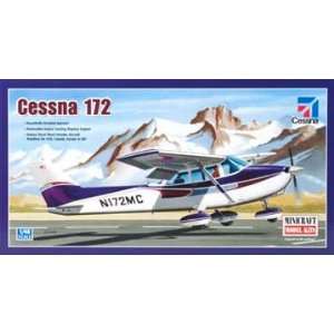   48 Cessna 172 Tricycle Gear Airplane Model Kit Toys & Games
