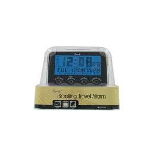  EQUITY TIME USA Scrolling Travel Alarm Clock Electronics