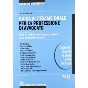   degli aspiranti avvocati (9788861327443) Luigi Tramontano Books