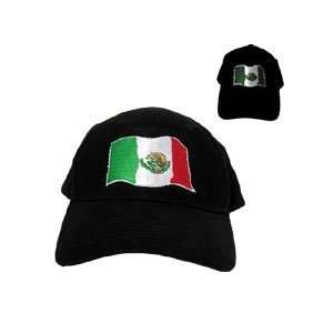 Mexico Flag Hat Flashing 