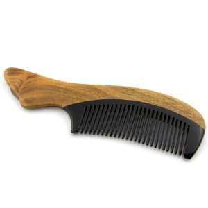   Ox Horn & Sandalwood   Wood Comb With Beautiful Aromatic Smell   5.75