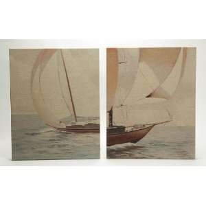 Full Sail & Swift Winds Canvas  S/2