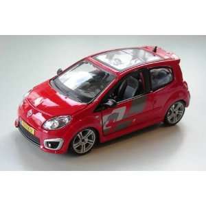  Bburago 2011 Star 124 Scale Red Renault Twingo RS Toys & Games