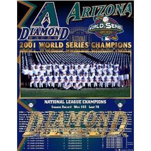 Arizona Diamondbacks    World Series 2001 Arizona Diamondbacks    13 x 
