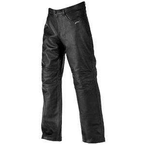  Alpinestars Twin Leather Pants   40/Black Automotive
