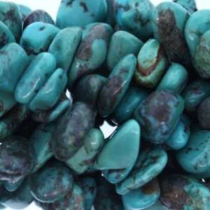  African Turquoise  Irregular Nugget Plain   13mm Height 