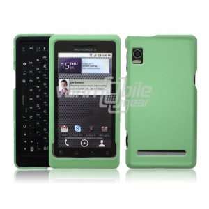 TURQUOISE GREEN FACE PLATE CASE +LCD Screen Protector for MOTOROLA 
