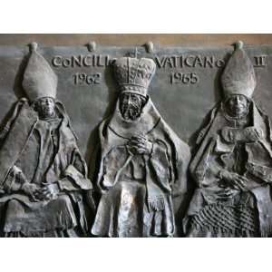 of the Vatican Ii Council on the Door of St. Peters Basilica, Vatican 