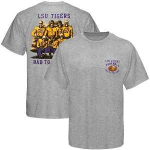  LSU Tigers Ash Bad To The Bone T shirt