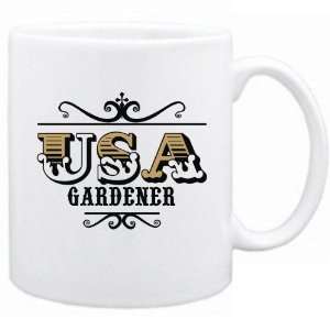  New  Usa Gardener   Old Style  Mug Occupations: Home 
